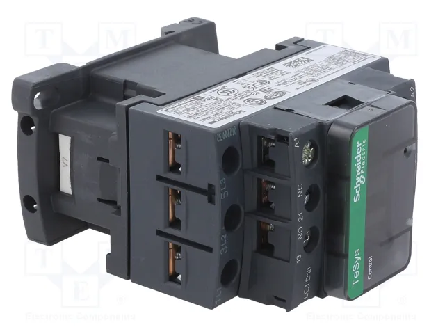 SCHNEIDER ELECTRIC LC1D18V7 TeSys D Contactor 3-polar 18A 400VAC SCHNEIDER ELECTRIC LC1D18V7 TeSys D Contactor 3-polar 18A 400VAC