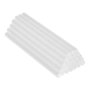 Workpro Barras de cola caliente termofusible, Ø11 x 200 mm, transparente e incoloro, pack de 50 unidades