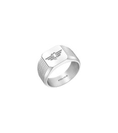 Police Signet Silver Ring PEAGF0033503 Gris