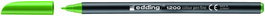 EDDING 1200 Rotulador de Fibra Verde Claro (Set de 10)