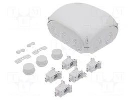 HENSEL ENYCASE® Caja de conexiones gris IP66