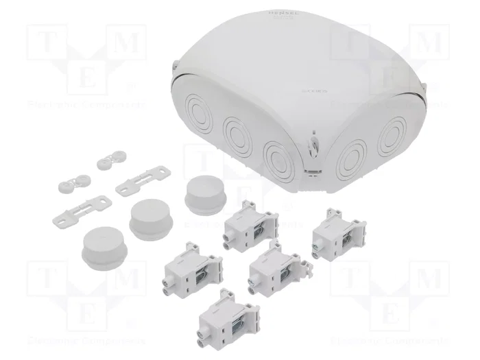 HENSEL ENYCASE® Caja de conexiones gris IP66 HENSEL ENYCASE® Caja de conexiones gris IP66