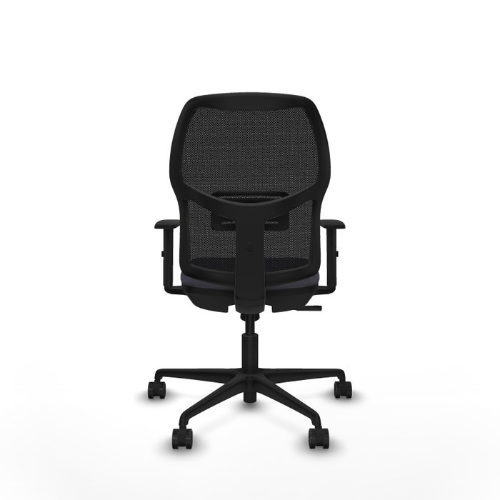 Silla de oficina Alfera con mecanismo Sincro tapizada con Tela color Gris oscuro y malla color Negro. Equipada con lumbar 1D, Brazos 1D y Ruedas 65mm nailon Silla de oficina Alfera con mecanismo Sincro tapizada con Tela color Gris oscuro y malla color Negro. Equipada con lumbar 1D, Brazos 1D y Ruedas 65mm nailon