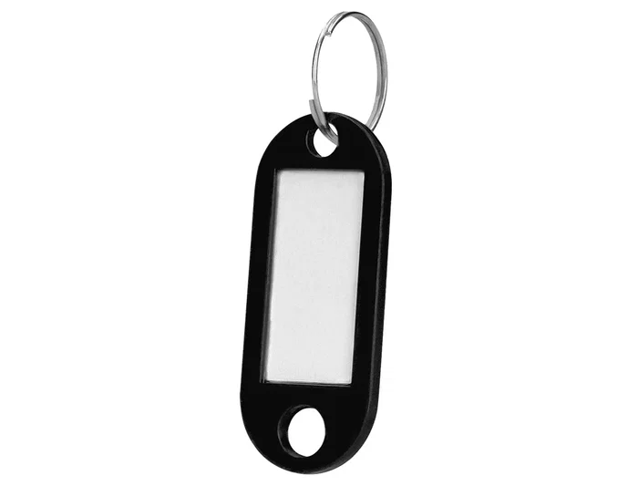 Q-connect Llavero portaetiquetas Negro Expositor de 100 unidades Q-connect Llavero portaetiquetas Negro Expositor de 100 unidades