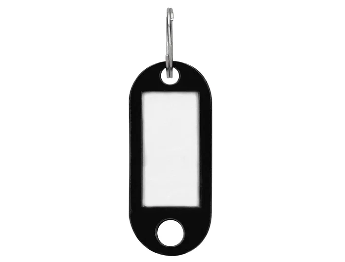 Q-connect Llavero portaetiquetas Negro Expositor de 100 unidades Q-connect Llavero portaetiquetas Negro Expositor de 100 unidades