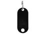 Q-connect Llavero portaetiquetas Negro Expositor de 100 unidades