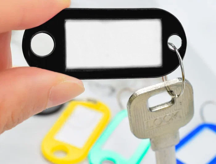 Q-connect Llavero portaetiquetas Negro Expositor de 100 unidades Q-connect Llavero portaetiquetas Negro Expositor de 100 unidades