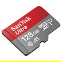 SanDisk Ultra 128GB MicroSDXC Tarjeta Memoria A1 - 140MB/s, Clase 10, UHS-I, U1, Resistente con Adaptador