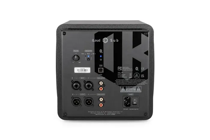IKMULTIMED iLoud Sub Subwoofer de Estudio Ultracompacto con Bluetooth 160W RMS IKMULTIMED iLoud Sub Subwoofer de Estudio Ultracompacto con Bluetooth 160W RMS