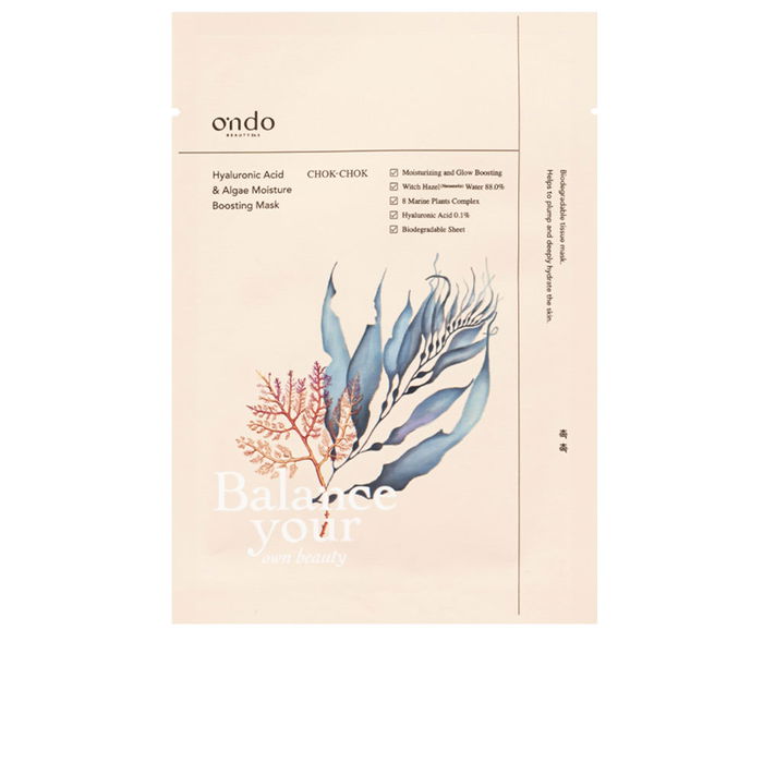Ondo Beauty 36.5 Mascarilla Hidratante con Ácido Hialurónico y Algas 25 ml Ondo Beauty 36.5 Mascarilla Hidratante con Ácido Hialurónico y Algas 25 ml