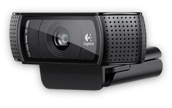 Logitech C920 Webcam - Full HD 1080p 1920 x 1080, H.264, Autofocus, Óptica Carl Zeiss, Audio Estéreo