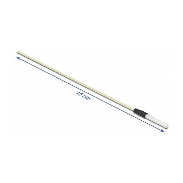 DeLOCK Varilla de limpieza de fibra óptica para conectores con casquillo de 2,50 mm, 5 piezas