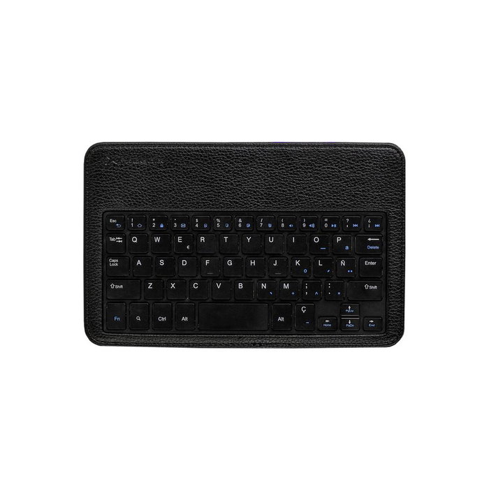 Phoenix technologies Funda Universal con Teclado para Tablet Ebook 7-8 Pulgadas Conexión Micro USB Color Negro Phoenix technologies Funda Universal con Teclado para Tablet Ebook 7-8 Pulgadas Conexión Micro USB Color Negro