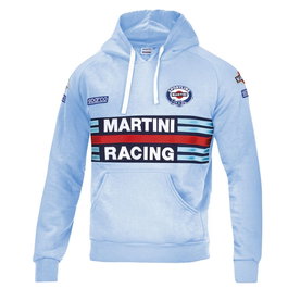 Sparco Sudadera Martini-R Azul Celeste XL