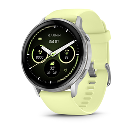 Garmin 010-03014-02 Reloj Inteligente y Deportivo 3,56 cm AMOLED Pantalla Táctil Plata con GPS y WiFi