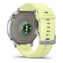 Garmin Venu 4 Smartwatch GPS, 45 mm, Correa de Silicona, Color Gris/Plata/Limón, Pantalla AMOLED 1.4", 8 GB, Seguimiento Actividad, Pulsómetro