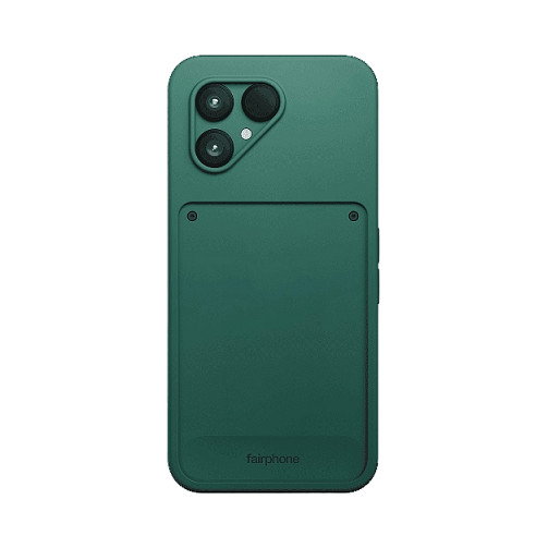 Fairphone Funda Protectora Compatible con Fairphone Gen. 6, Resistente a Golpes y Rayones, Color Verde Bosque