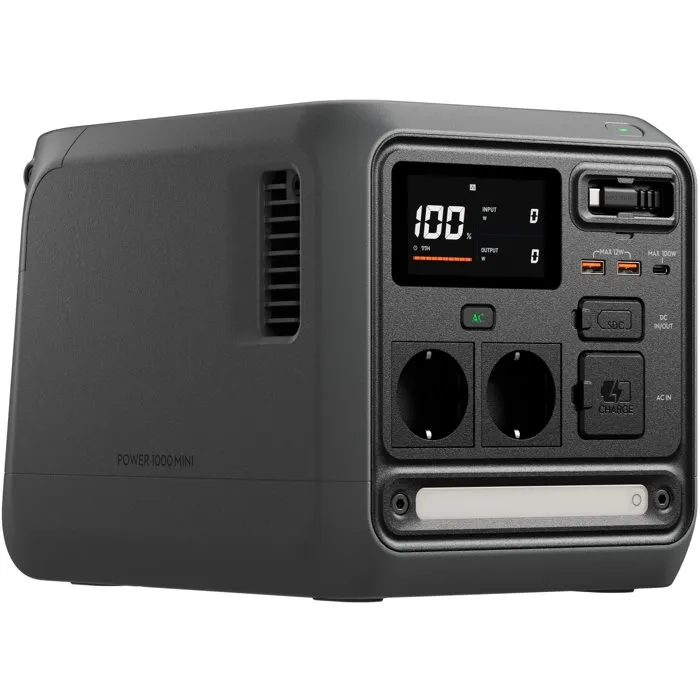 DJI Power 1000 Mini Estación de energía portátil 1 kWh Batería LFP 1000 W