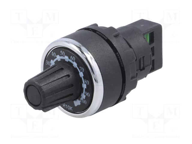 EMAS Potenciómetro Monovuelta 10kΩ 22mm IP65 EMAS Potenciómetro Monovuelta 10kΩ 22mm IP65
