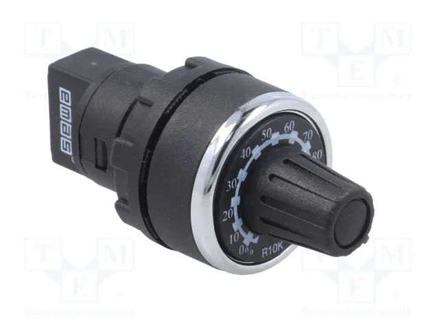 EMAS Potenciómetro Monovuelta 10kΩ 22mm IP65 EMAS Potenciómetro Monovuelta 10kΩ 22mm IP65