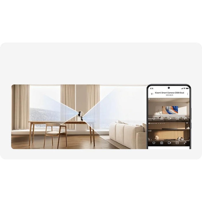 Xiaomi Smart Camera C500 Dual Blanco