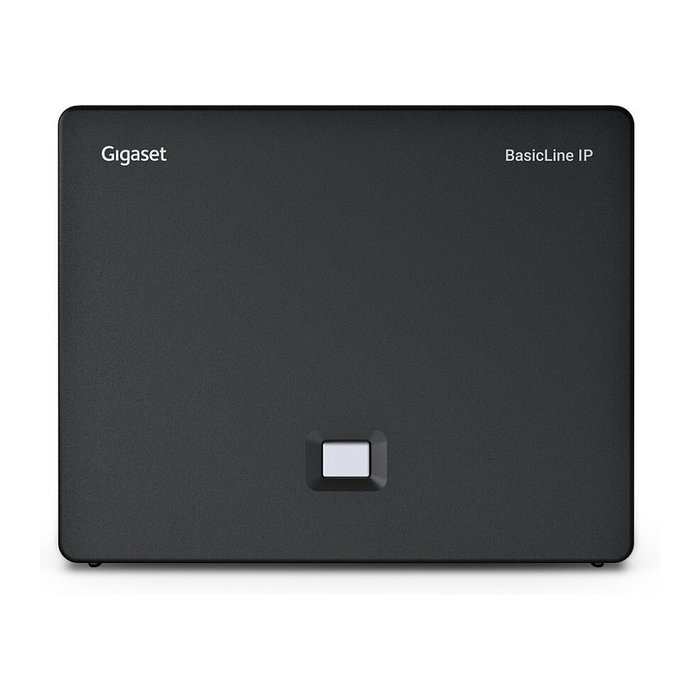 Gigaset BasicLine IP Teléfono DECT Negro Sin Fuente de Alimentación 300 Entradas