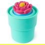 SPIN MASTER Kinetic Sand Squish Blumen Set - Arena de Juego Sensorial, 227 Gramos