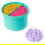 SPIN MASTER Kinetic Sand Squish Blumen Set - Arena de Juego Sensorial, 227 Gramos
