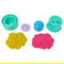SPIN MASTER Kinetic Sand Squish Blumen Set - Arena de Juego Sensorial, 227 Gramos