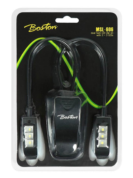 Luz Led Boston para Atril 2 X 3 Pilas Incluidas