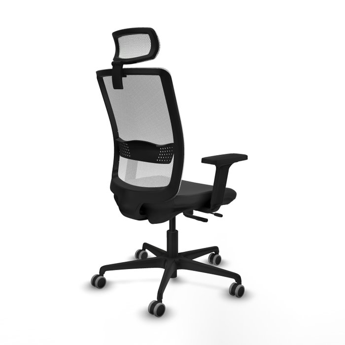 PIQUERAS Y CRESPO Silla de oficina Haches Gris oscuro y Blanco PIQUERAS Y CRESPO Silla de oficina Haches Gris oscuro y Blanco