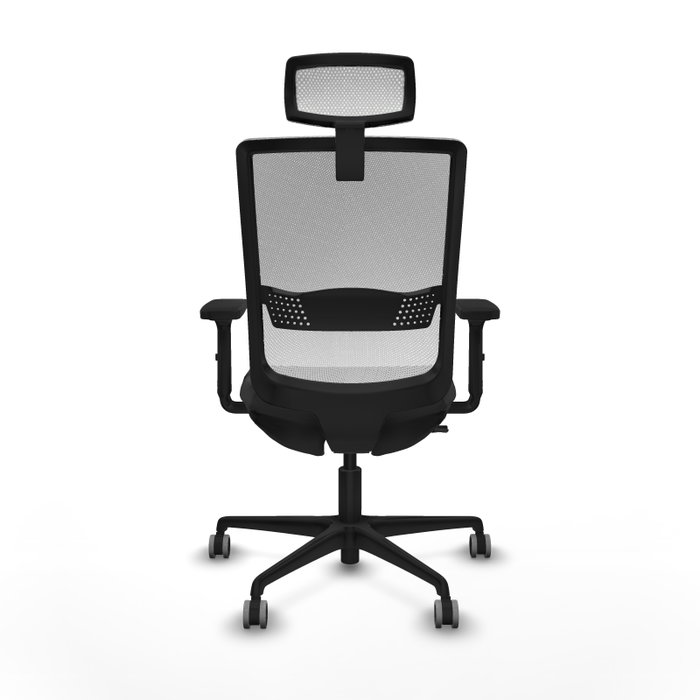 PIQUERAS Y CRESPO Silla de oficina Haches Gris oscuro y Blanco PIQUERAS Y CRESPO Silla de oficina Haches Gris oscuro y Blanco