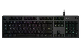 Logitech G512 Carbon Teclado Mecánico Inglés USB Retroiluminación RGB Gaming