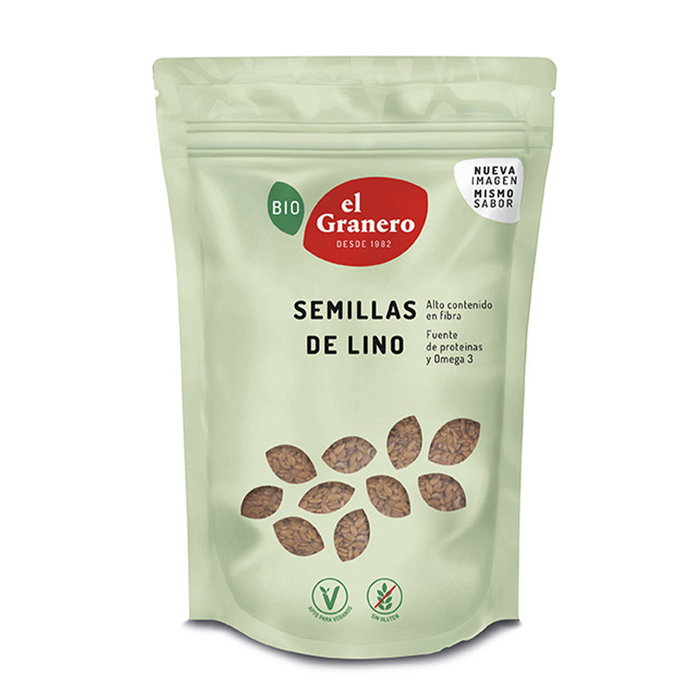 El Granero Integral Semillas de Lino Bio 500 g