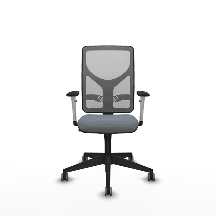 PIQUERAS Y CRESPO Silla de oficina Motilla con mecanismo Sincro Gris