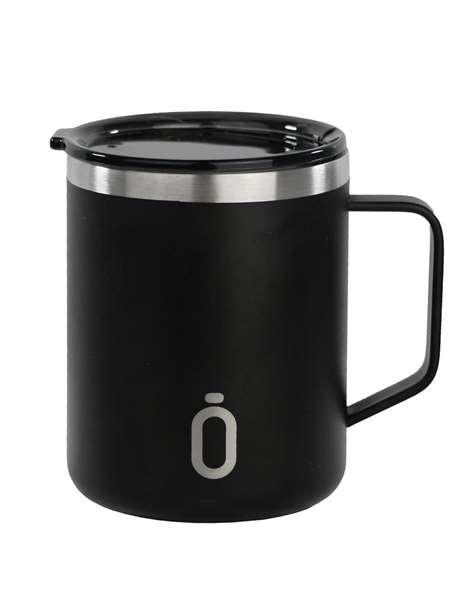 Taza Termo con Tapa F.C. Barcelona Azul marino Acero Inoxidable