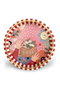 Hermia Bandeja de Metal EZ1975S Decoración del Hogar 31,5 x 31,5 cm
