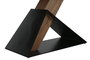 DKD Home Decor Mesa Comedor Moderno Acacia Metal Natural Negro 100 x 76 x 200 cm
