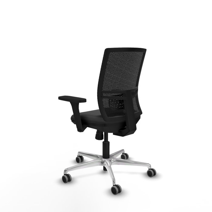 PIQUERAS Y CRESPO Silla de oficina Yunquera con mecanismo Sincro, Gris oscuro y Negro PIQUERAS Y CRESPO Silla de oficina Yunquera con mecanismo Sincro, Gris oscuro y Negro