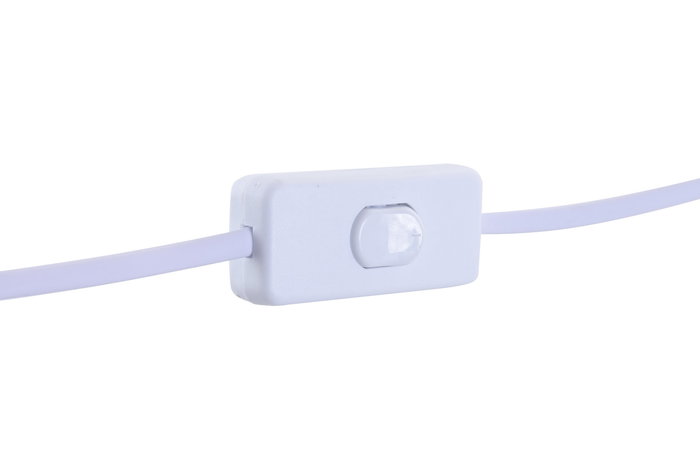 DKD Home Decor Lámpara de Sobremesa Urban Crudo/Blanco 40x40x51.5 cm E27