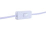 DKD Home Decor Lámpara de Sobremesa Urban Crudo/Blanco 40x40x51.5 cm E27