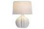 DKD Home Decor Lámpara de Sobremesa Urban Crudo/Blanco 40x40x51.5 cm E27
