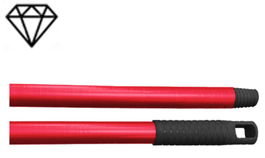 Inde Palo Metal Rojo Diamond 140 cm (12 Unidades)