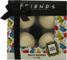 Warner Bros. Friends Bombas de Baño con Aroma a Café 4 x 65g