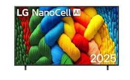 LG 43NANO80A3B 43" LED 4K UHD Smart TV webOS 60Hz DVB-T2/C/S2/S 2025