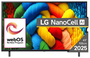LG 43NANO80A3B NanoCell 43 pulgadas 4K Ultra HD Smart TV Negro