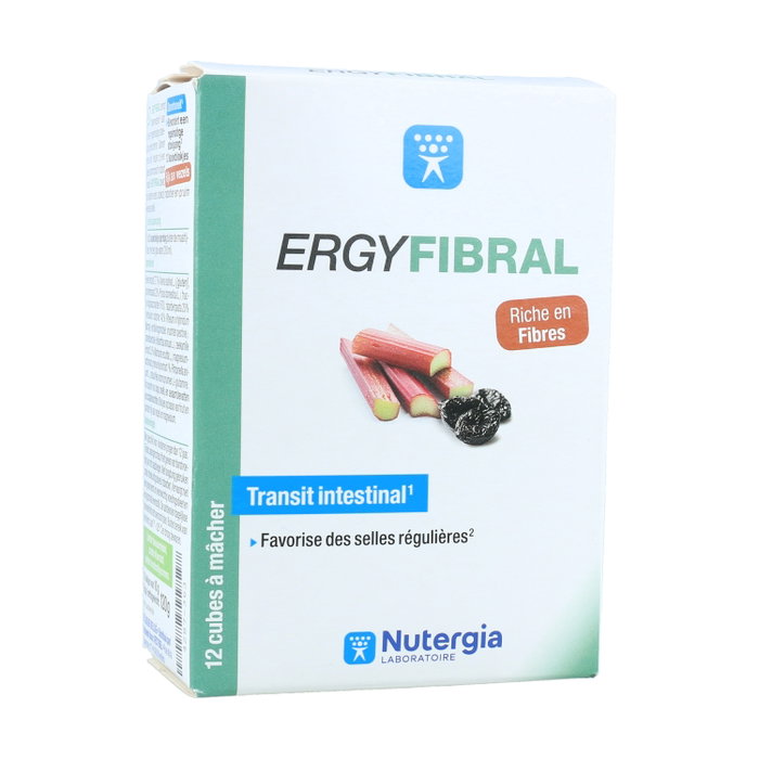 NUTERGIA Ergyfibral 12 cubos masticables