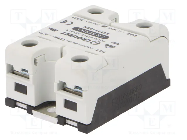 CROUZET GN+ Relé de semiconductor monofásico 125A 24-500VAC