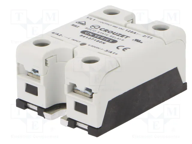 CROUZET GN+ Relé de semiconductor monofásico 125A 24-500VAC