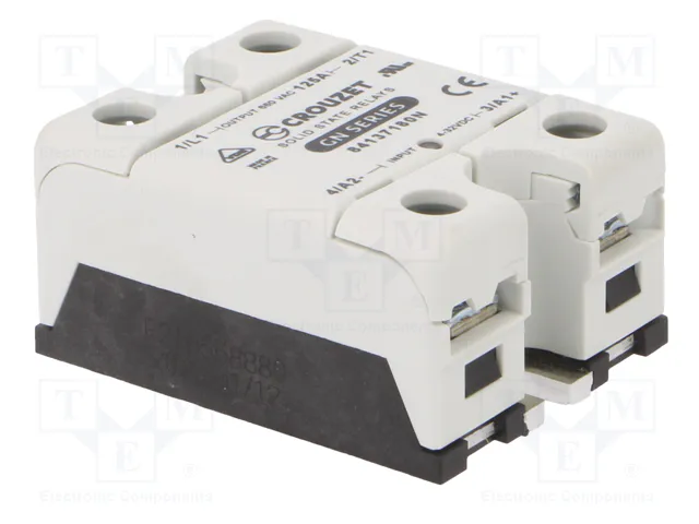 CROUZET GN+ Relé de semiconductor monofásico 125A 24-500VAC